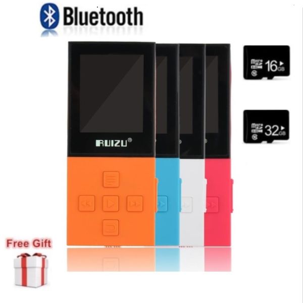 

original ruizu x18 bluetooth sport mp3 player 8gb music audio player lossless recorder fm bluetooth 4.0 gift