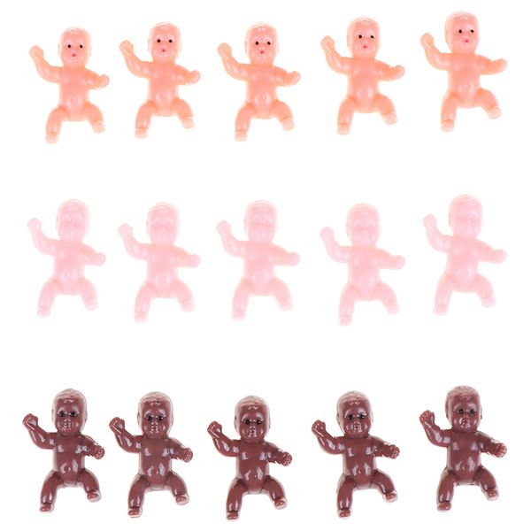 

new 10/20/60pcs 1inch/1.2inch mini plastic baby kids mini plastic baby kids doll accessories