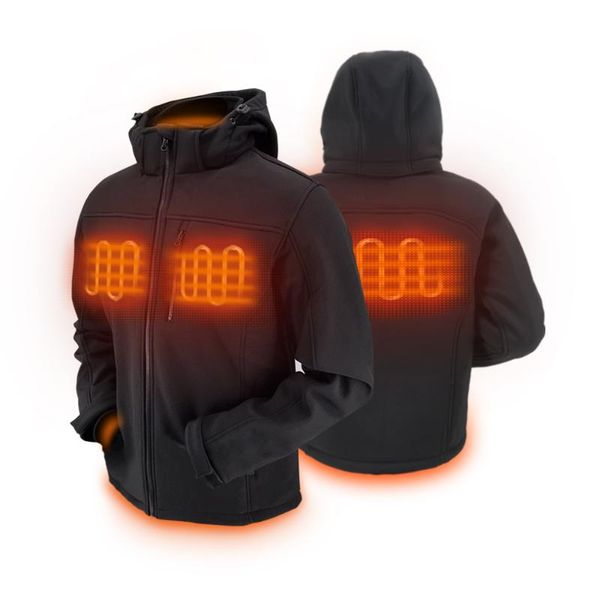 

motorcycle outdoor jacket men winter usb heating waterproof jacket coat windbreaker for cold weather dropshipping