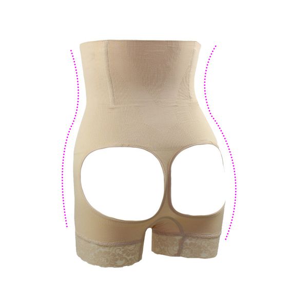 

body butt lifter tummy control underwear shapewear butt enhancer slimming shorts women booty lifter panties, Black;white