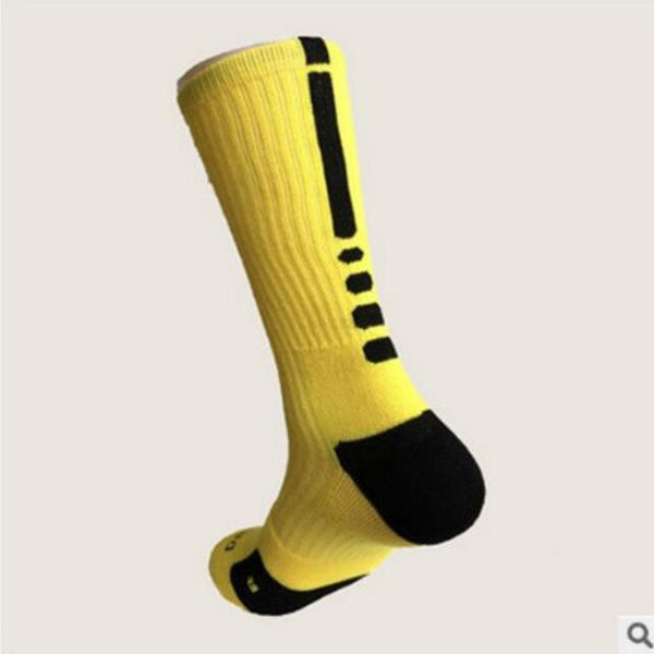 

new mens designer socks sports luxury football socks for men calcetines thick chaussettes bottom wear absorbent calzini underwear clothing, Black