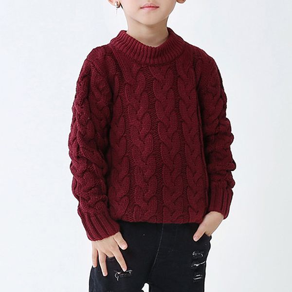 

new autumn winter baby boy sweaters england style o-neck long sleeve cotton pullovers warm boys outerwear xl224, Blue