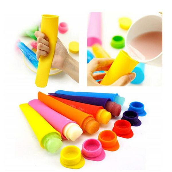 

4pcs/set frozen stick mould ice jelly maker ice cream reusable diy molds