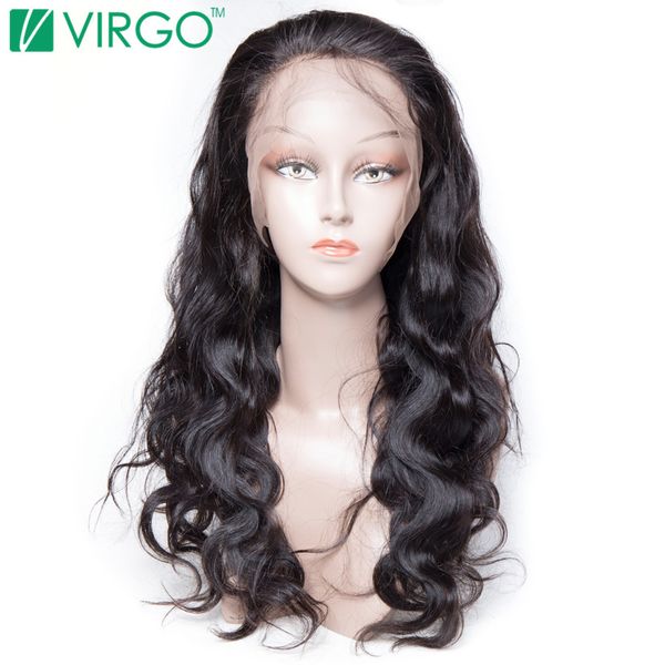 

volys virgo lace frontal wig for black women brazilian body wave human hair wigs pre plucked hairline with baby hair remy