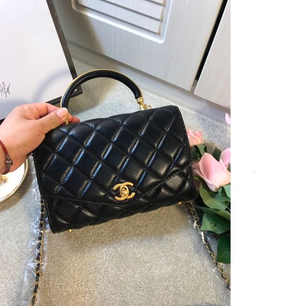 

women handbags purses bags fashion shoulder handbag size 23*14cm with box @461205, Black