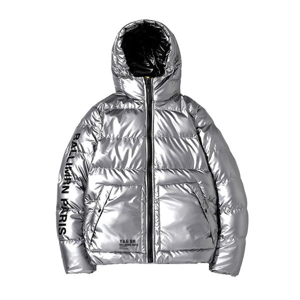 

fashion winter jacket men 2019 fashion casual parkas for men down cotton thermal leather jacket black coat veste homme hiver
