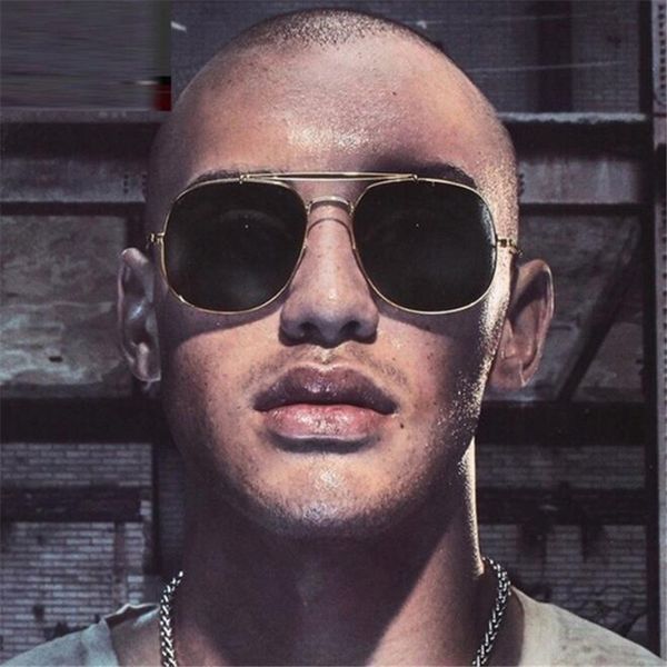 

2020 new sunglasses brand designer sunglasses fashion driving sun glasses for men women uv400 pc lenses brw, White;black