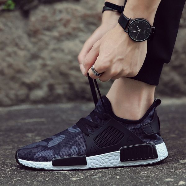 

running shoes breathable comfortable man sneakers casual wear-resisting non-slip outdoor walking men sport shoes