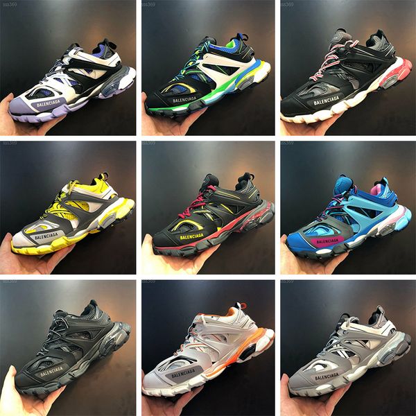 

men's and women's shoes spring and summer tide shoes 2020 casual shoes black board men's new color matching blue with box siz