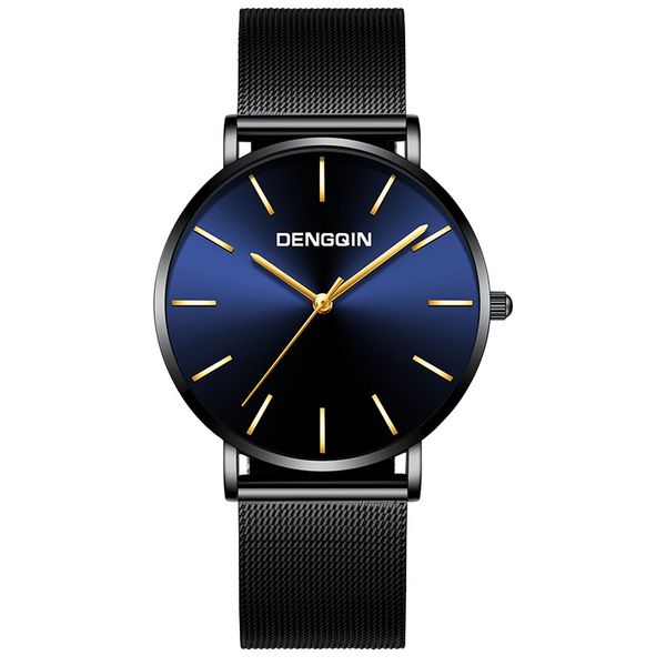 

luxury mens black clock fashion men's large dial stainless steel date quartz analog man sport wrist watch relogio masculino, Slivery;brown