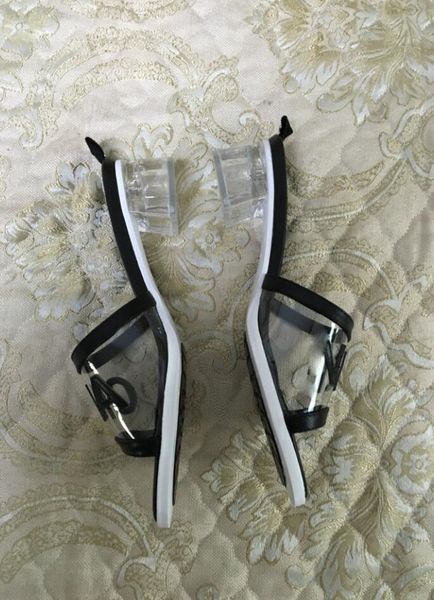 

2019 new de ign women 039 fa hion pvc hort heel andal office lady ca ual cool ummer holiday beach oft heel hoe lady black big iz