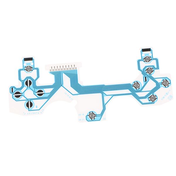 

conductive film keypad flat flex ribbon cable for sony playstation 4 ps4 4.0 controller blue