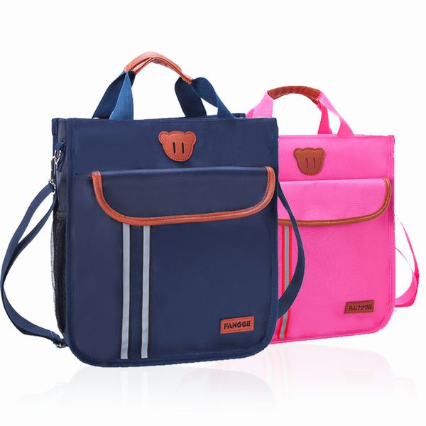 

children's cram bag tote bag waterproof shoulder messenger primary school art