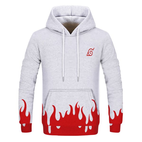 

mens designer red flame 3d digital printing hoodie, Black