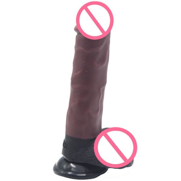 2020 nuova vera sensazione di pelle morbida in silicone ventosa dildo pene confortevole grosso cazzo giocattoli del sesso per la donna prodotti Strapon vibratori per BDSM