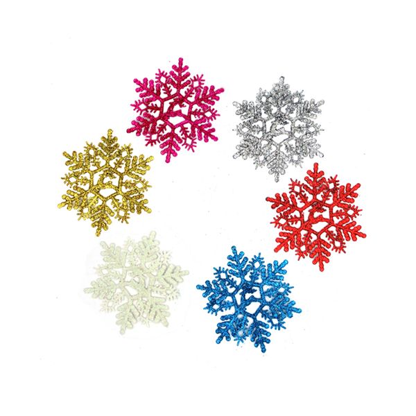 

snowflakes artificial snow plastic 11cm christmas for home decoration christmas tree ornaments holiday navidad home decor#74349