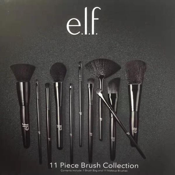 

2020 11pcs/set elf makeup brush set face cream power foundation brushes multipurpose beauty cosmetic tool brushes set