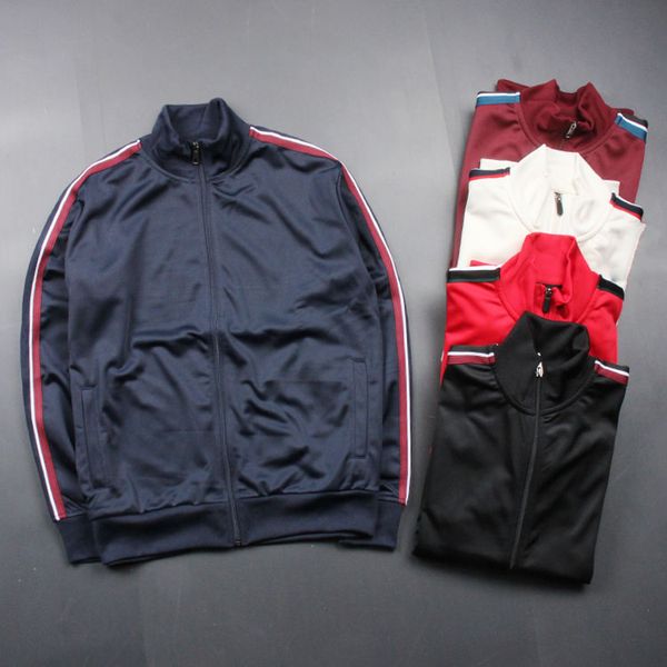 

fashion color bar velvet spring and autumn thin section loose and comfortable large size men and women wild sports jackets, Black;brown