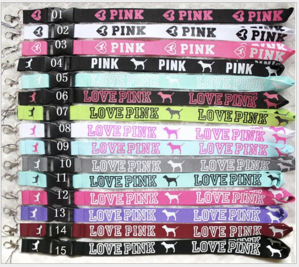 

Sport brand lanyard fa hion trap id card mobile phone neck key chain lanyard trap acce ory gift v love pink lanyard dhl hipping