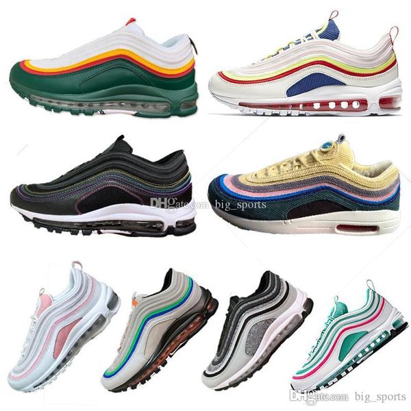 

new 97s men running shoes cushion 97s leopard yellow steelers kpu plastic training shoes fashion wholesale outdoor sneakers