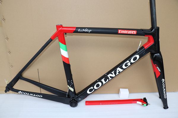 

2019 colnago c64 uae team frame et pkem bicycle road frame carbon bike frame bb386 cadre velo carbone ell