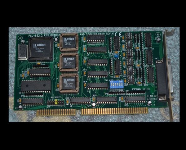 

cards 100% tested work perfect for pcl-833 3 axis quadrature necoder