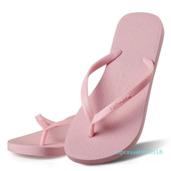 

arzz women shoes slippers fashion designer beach flip flops ladies summer flat thong sandals shower slides t18, Black