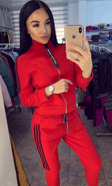 

fall 2019 women's patchwork bodysuit two piece set, Gray