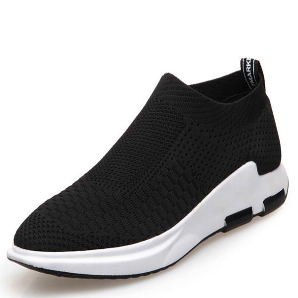 

wholesale men shoes speed trainer wine red triple-black beige color flat fashion socks sneaker casual speed trainer runner