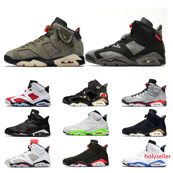 

2020 6s men basketball shoes 6 new infrared psg cny tinker oreo fashion designer mens trainers sports sneakers us 7-13 ing