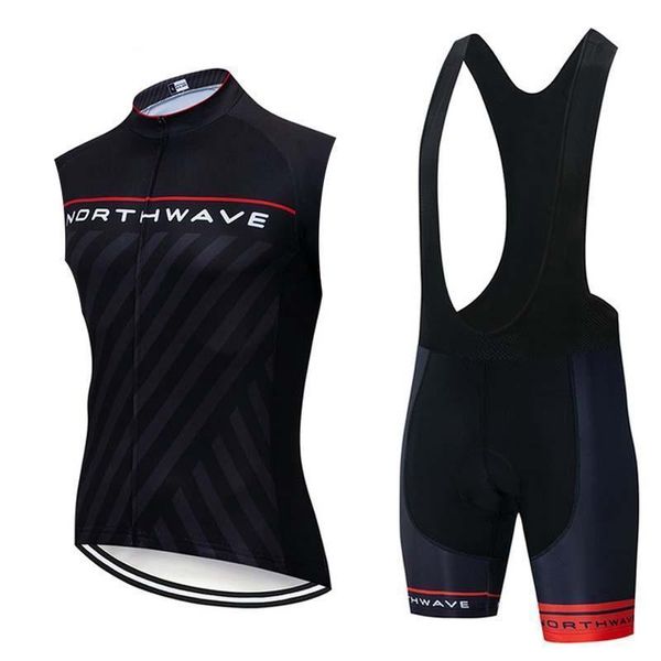 

2020 nw team cycling short sleeves jersey bib shorts sets 2020 summer men clothing breathable quick dry outdoor mountain bike u41513, Black;red