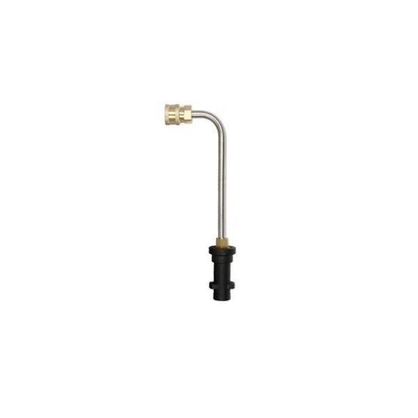 

high pressure washer wand gutter cleaner rod attachment lance 1/4 quick connect