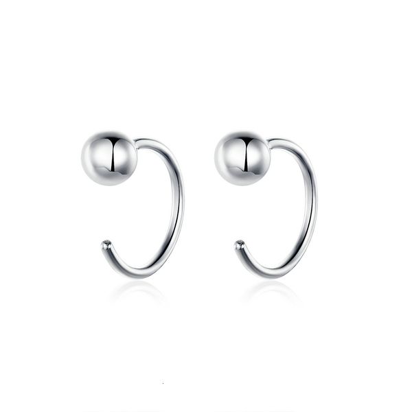 

new fashion genuine 925 sterling silver jewelry female's earrings party for women girls, Golden;silver
