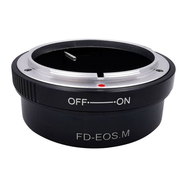 

для объектива fd к canon eos m ef-m беззеркальный адаптер камеры, подходит для canon m1, m2, m3 m10 беззеркальная камера