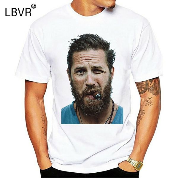 

эдвард том харди дым голливудский актер унисекс белая футболка s xxl пара homme hipster new 033533, White;black