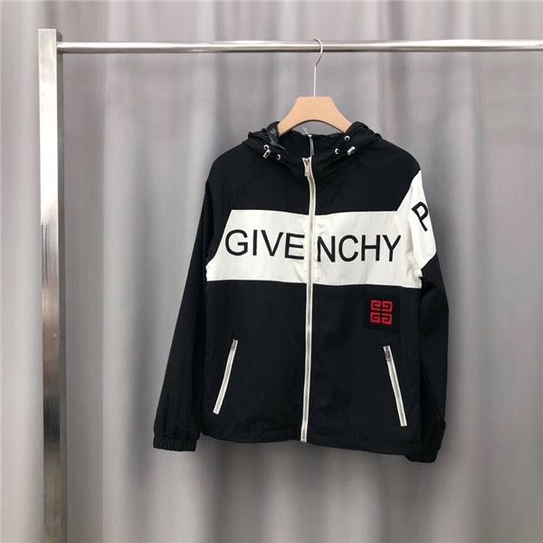 

19aw luxurious paris brand design given hooded jackets sweatshirts men women clothes sweater fashion splice streetwear outdoor hoodies coat, Gray;blue