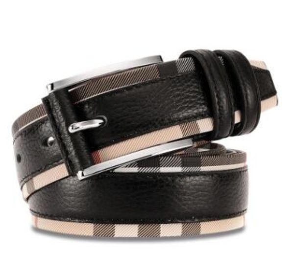 

1189the new style men leather smooth button two-layer leather belt middle-aged casual fashion pants belt origin of a generation hair, Black;brown