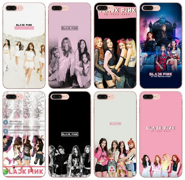 

tongtrade] черный розовый kpop чехол для iphone x xs 11 pro max 8 7 6s 6p 5s 5p samsung a80 a8s a9 huawei p9 lite реого примечание 4x 1pcs