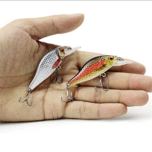 

1pcs trolling fishing minnow wobbler jig swim fish lures 6.5cm artificial hard bait crankbait carp fishing pesca tackle