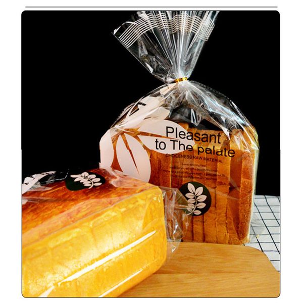 

100pcs packing opp plastic bag transparent for candy bread cake pastry arrived 7size useful dust-proof water-proof