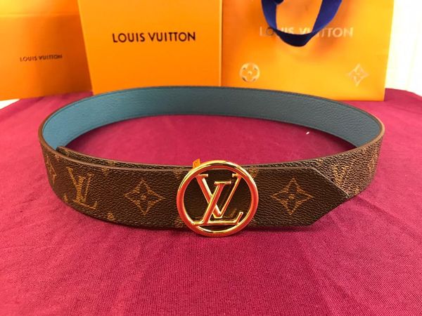 

2020lvl width 3.5cm leather designers belts men and women fashion casual jeans women belt size, Black;brown