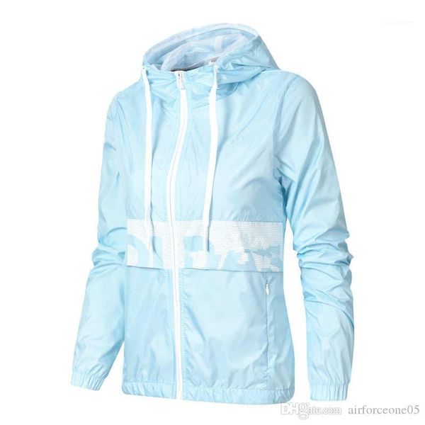 

роскошные куртки ветровка тонкий тонкий с капюшоном молния куртка vestidoes женщины спорт, Black;brown