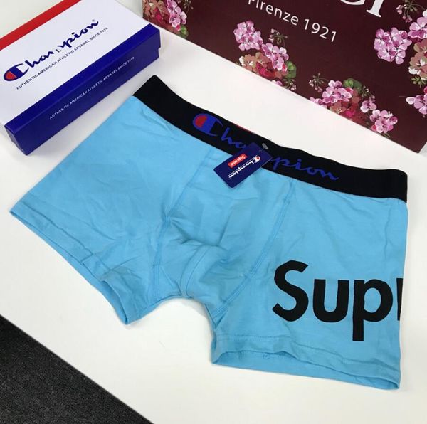 

pro new men's underwear italy men boxer shorts boxers man underpants homme cueca cotton underwear, Black;white