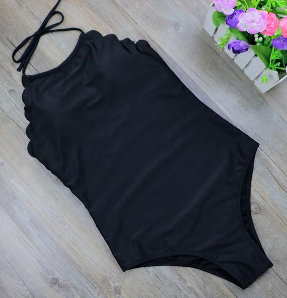 

one piece swimsuit women swimwear 2020 beach wear swim backless bandage monokini swimsuit bathing suits bodysuit black, White;black