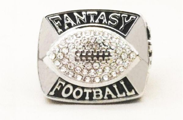 

wholesale 2019 fantasy football championship ring32, Golden;silver