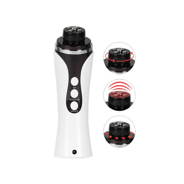 

portable home use rotative rf skin firming face lifting beauty massager machine