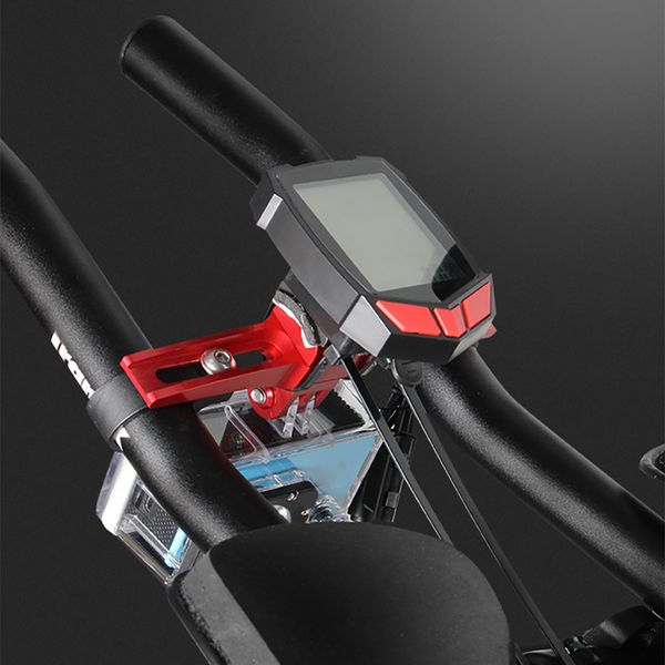 

extension cycling support multifunctional bicycle rack tt bar lamp holder road bike flashlight rest code table bracket frame