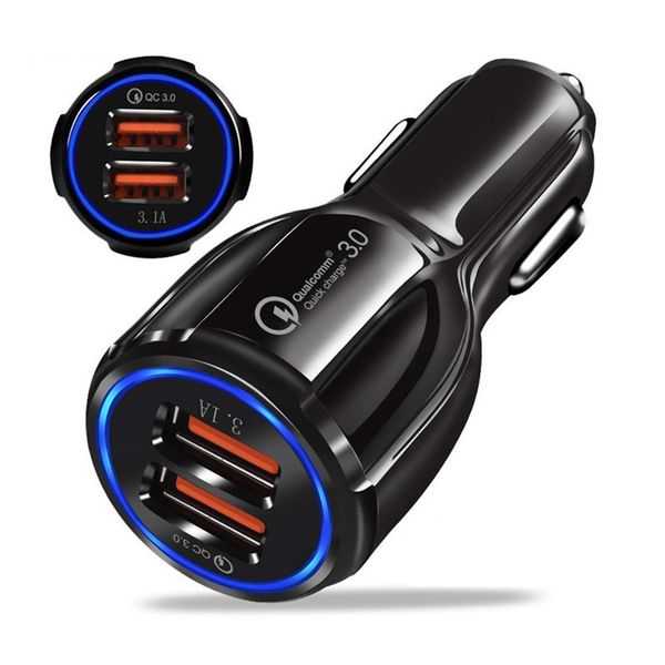 2019 Dual Usb Port Car Fast Portable Charging Charger 3 1a