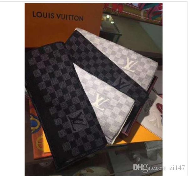 

high qualtiy mans casherem scarf 2018 fashion design scarves thick long shawls wrap size 180x35cm rt545h, Blue;gray