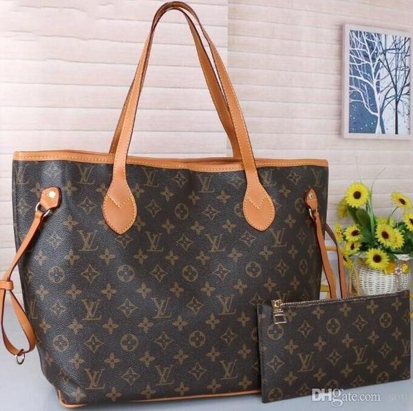 

2020 роскошные бренды сумочка женская сумка наплечные сумки Сумка-мессенджер Cross Body 41056 NEVERFULL Louis Vuitton 128